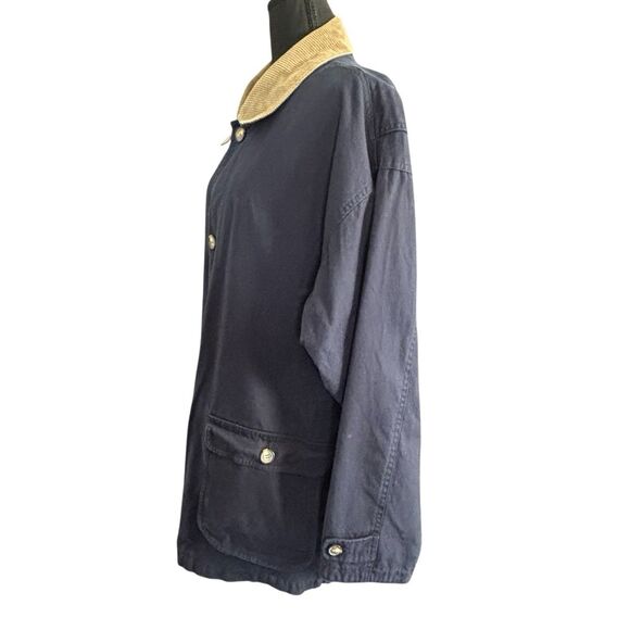 AUSTIN Frontier Vintage Barn Chore Jacket Blue Multi Pocket Lined - Picture 4 of 13